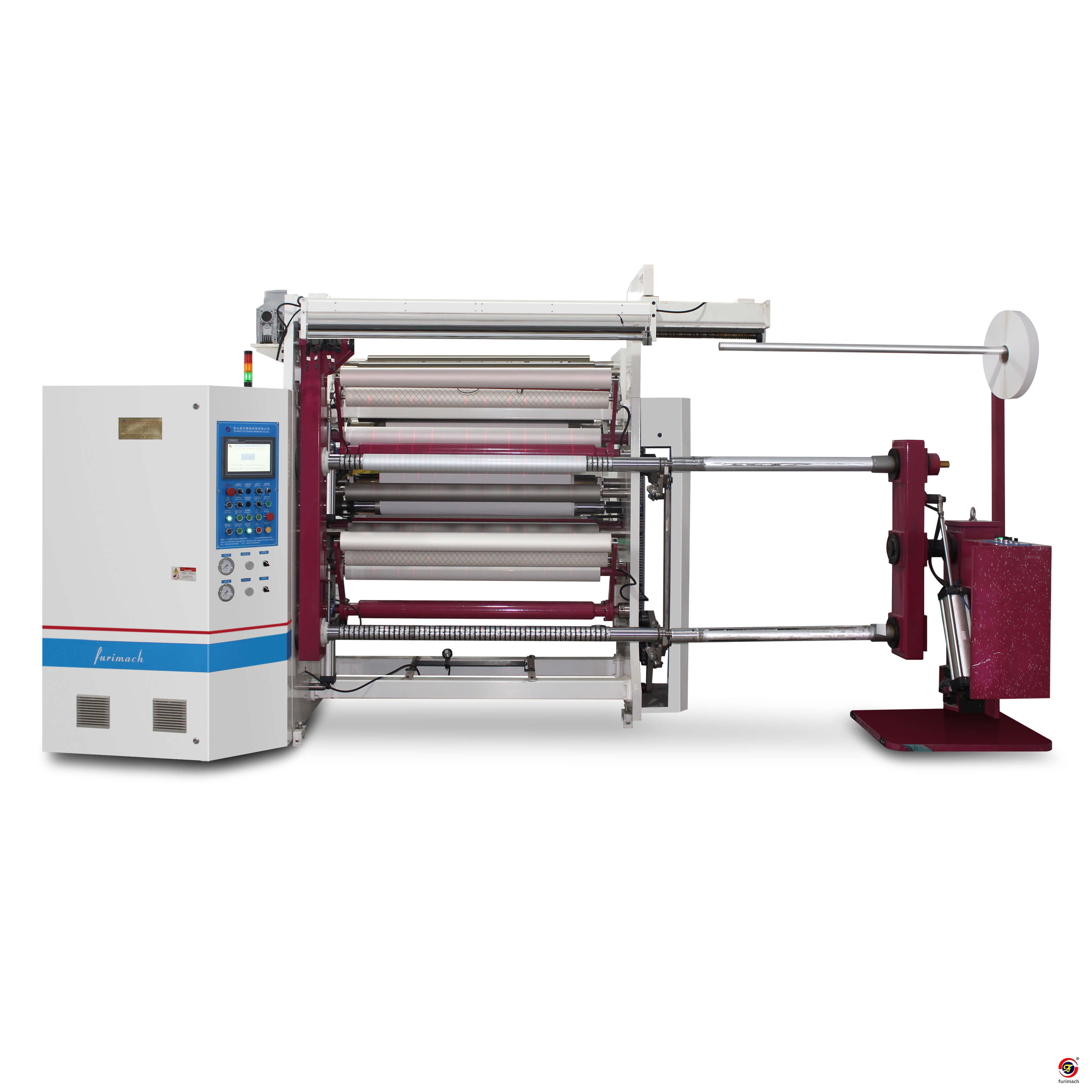 SLD-H High Speed Labelstock Paper Slitting Rewinding Machine