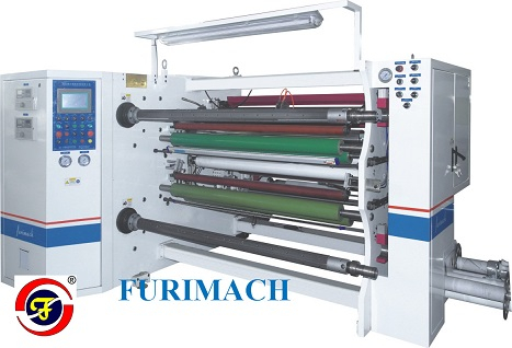 FR-261 Optical Material Auto Double-shaft Center Surface Slitting Rewinding Machine