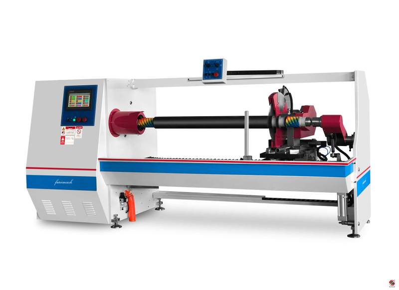 FCA Single Shaft Log Roll Slitting Machine