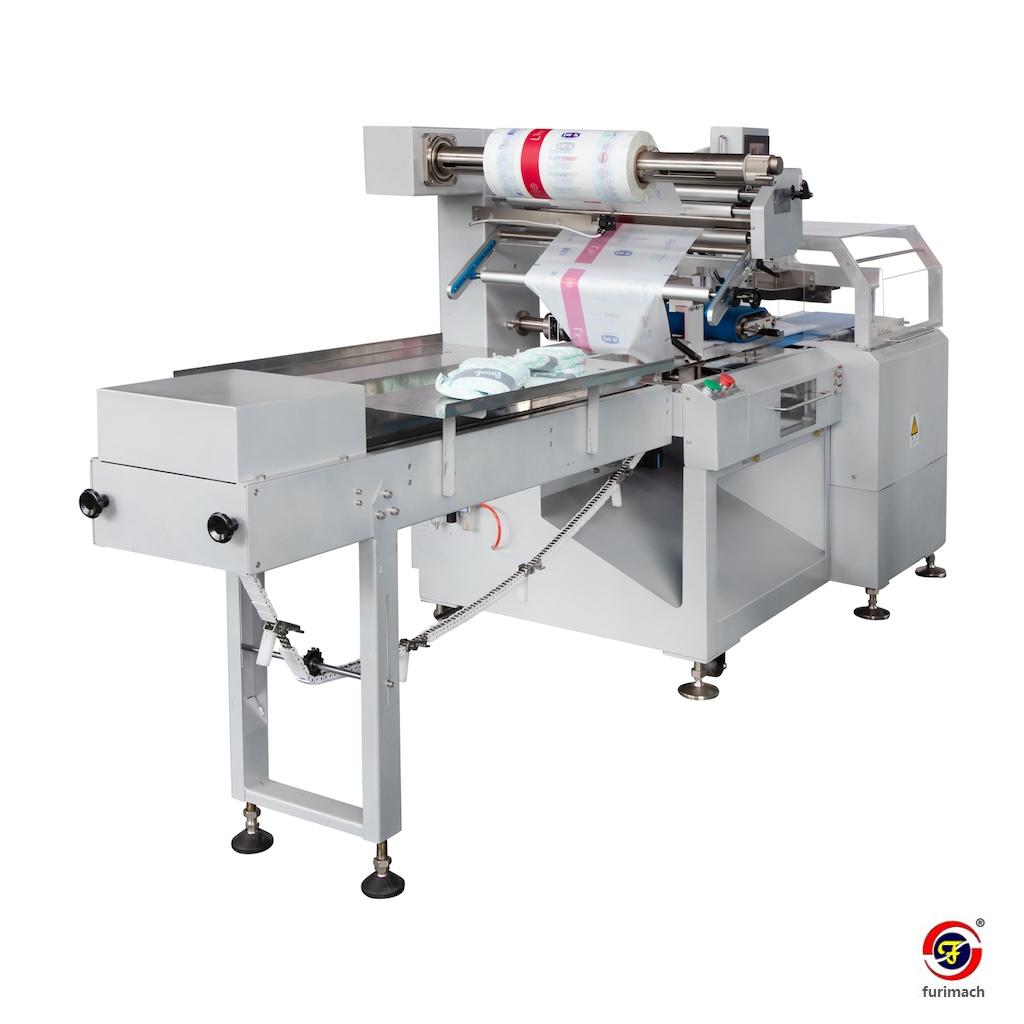 FR-ZS350 Pillow Type Tape Roll Packing Machine 