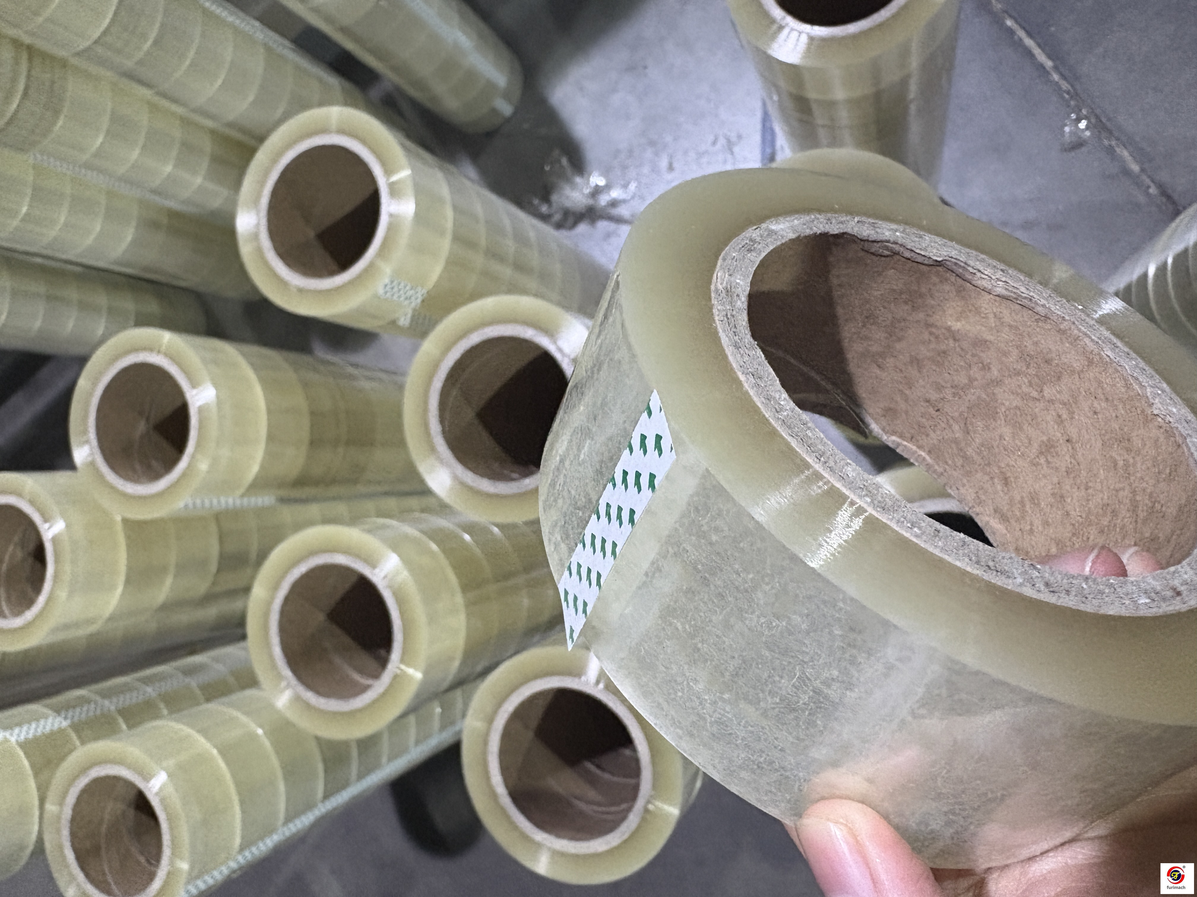 FR-210TN Semi Automatic BOPP Tape Slitting Machine | Factory Price BOPP Tape Jumbo Roll Slitter Rewinder Machine