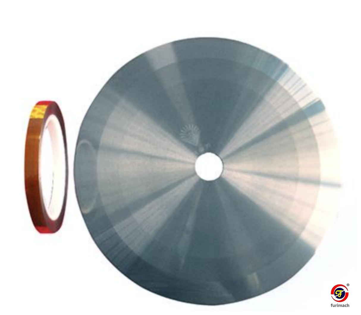 Single-sided Tungsten Steel Circular Blade for Kapton Tape Cutting