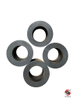Roll cutting machine shaft inner tension rubber sleeve