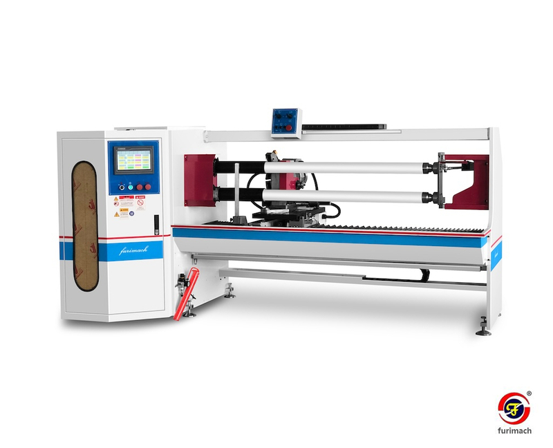 FCB Double-shaft Automatic Tape Slicing Machine | Adhesive Tape Log Roll Slitter