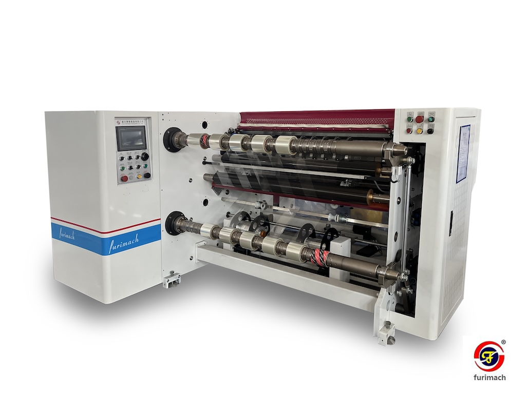 SLD-51131 Double-shaft Plastic Film Slitting Rewinding Machine 