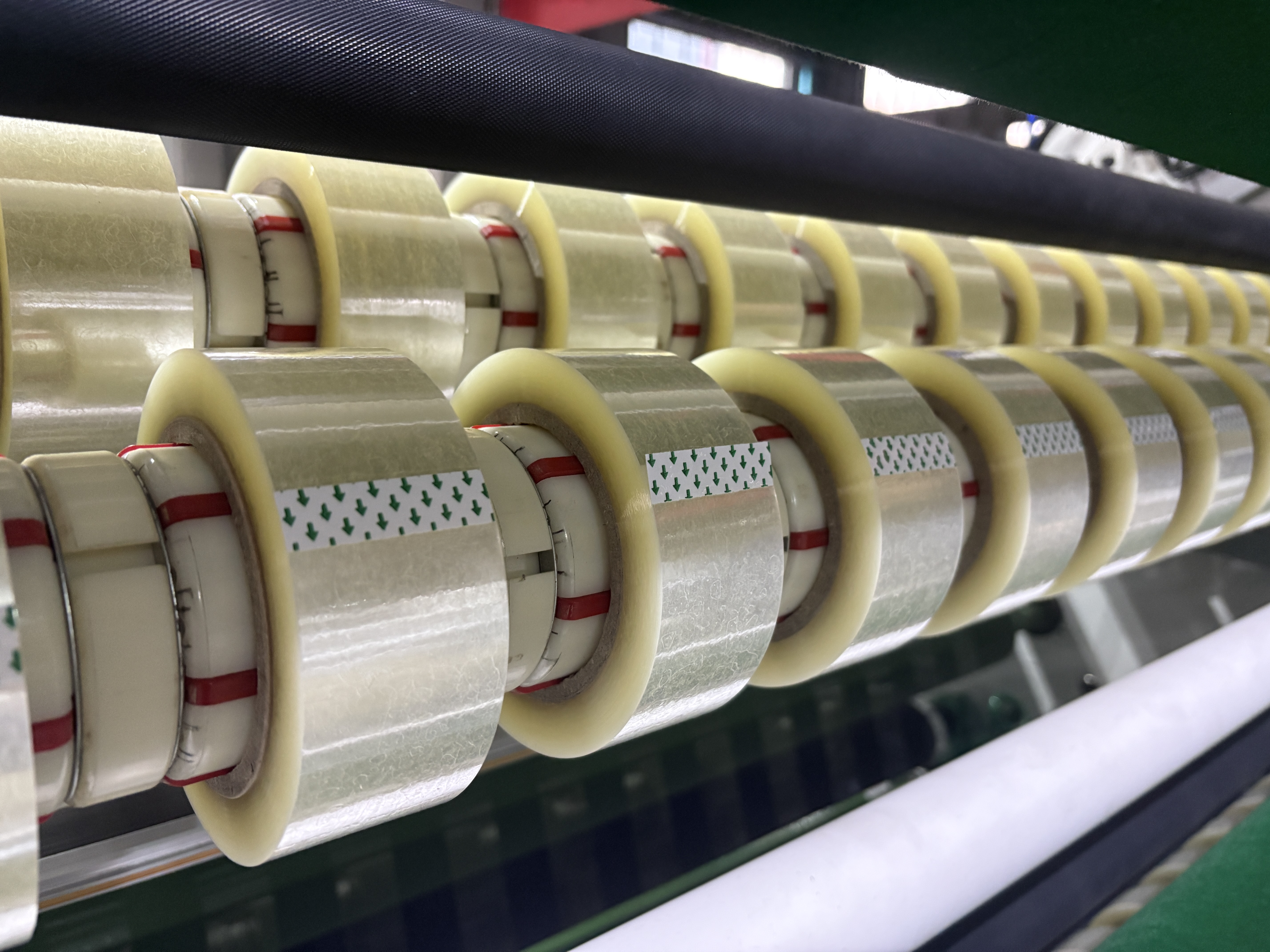 210tn semi auto bopp tape slitting machine