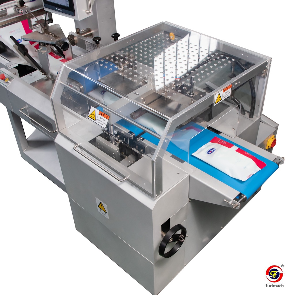 FR-ZS350 Pillow Type Tape Roll Packing Machine 