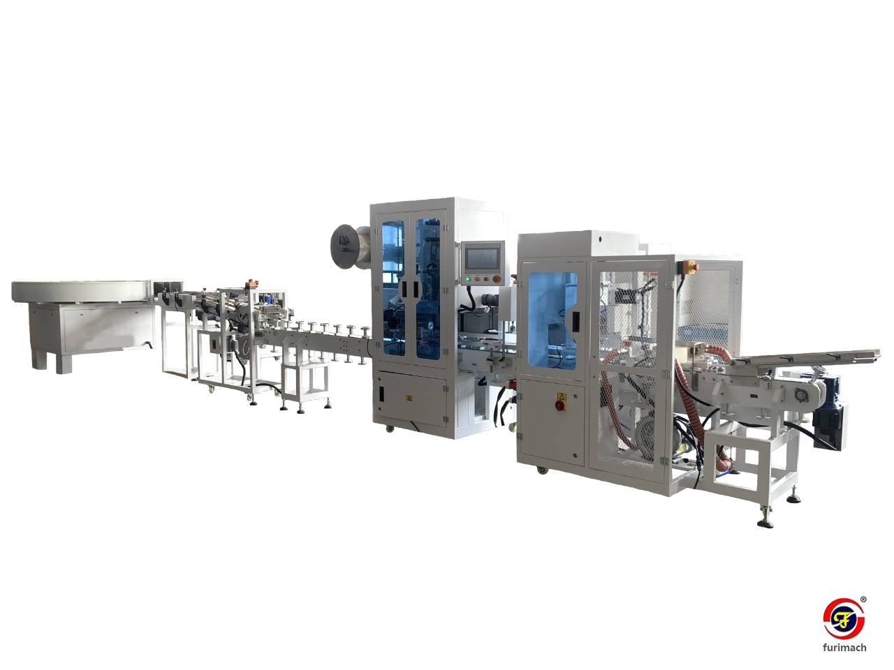 FR-TT90-Y Individual BOPP Tape, Masking Tape Shrink Packing Machine (Medium Speed Model)
