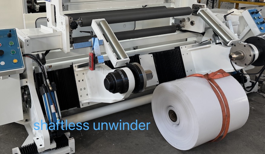 shaftless unwinder