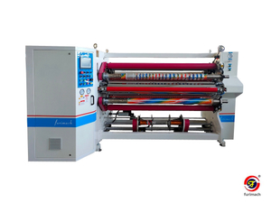 FR-218BF Double-shaft Center Surface Film Slitting Rewinding Machine 