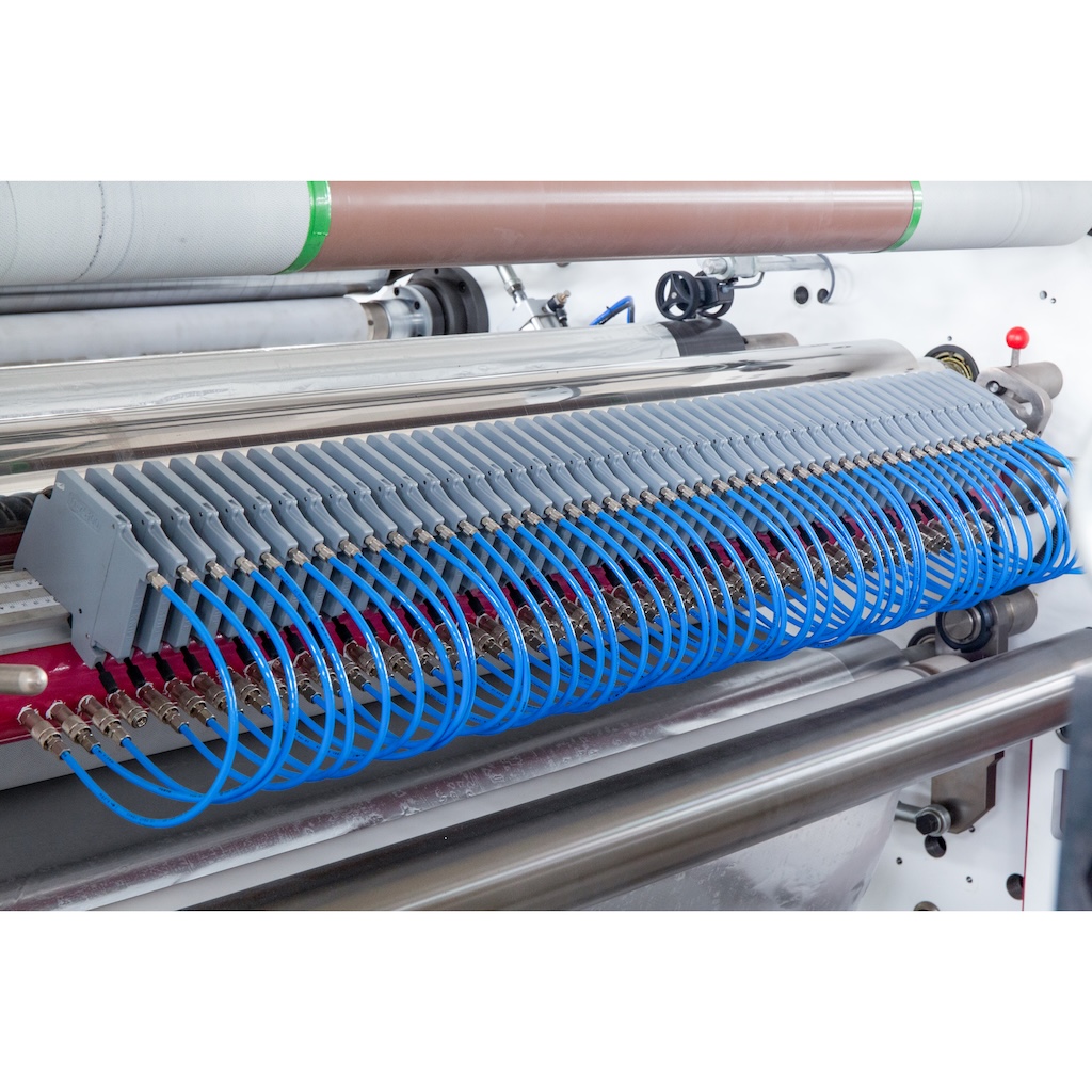 alu foil tape slitting machine air blade