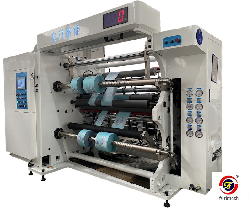 SLD-61581 Double Shafts High Speed Film Slitting Machine | Lamination Film Slitter Rewinder Machine