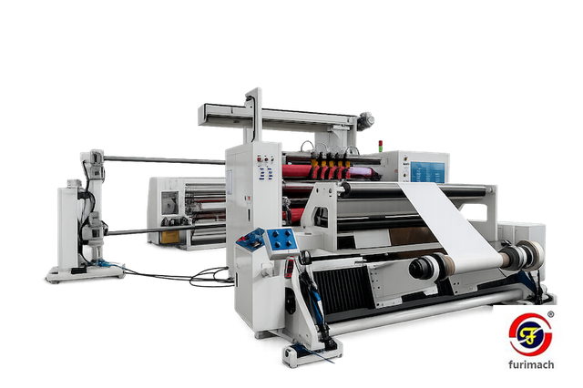 SLD-91423 Double-shaft Automaitc Foam Slitting Machine