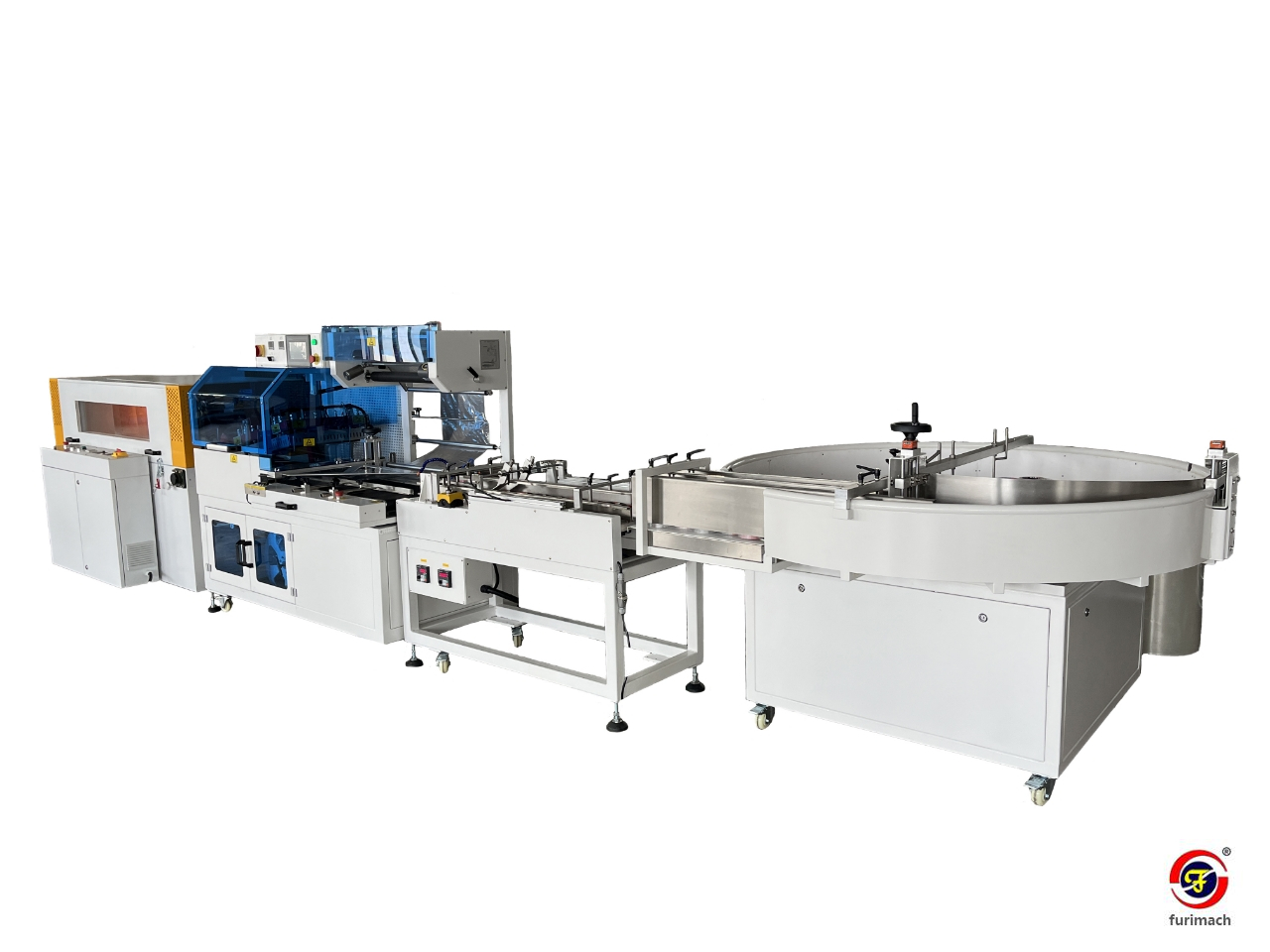 BZA-S Flatbed Type Adhesive Tape Shrink Packing Machine