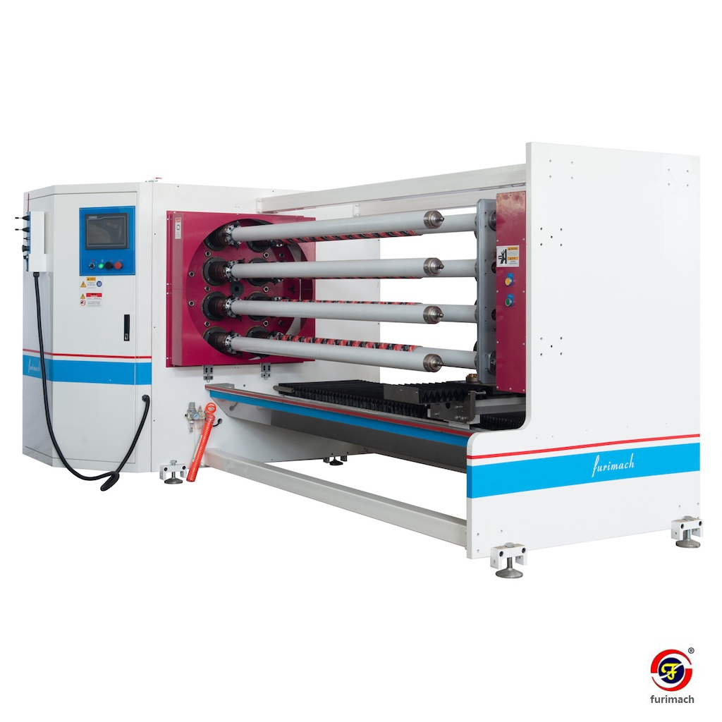 FCE Eight Shafts Automatic PVC Electric Tape Cutting Machine