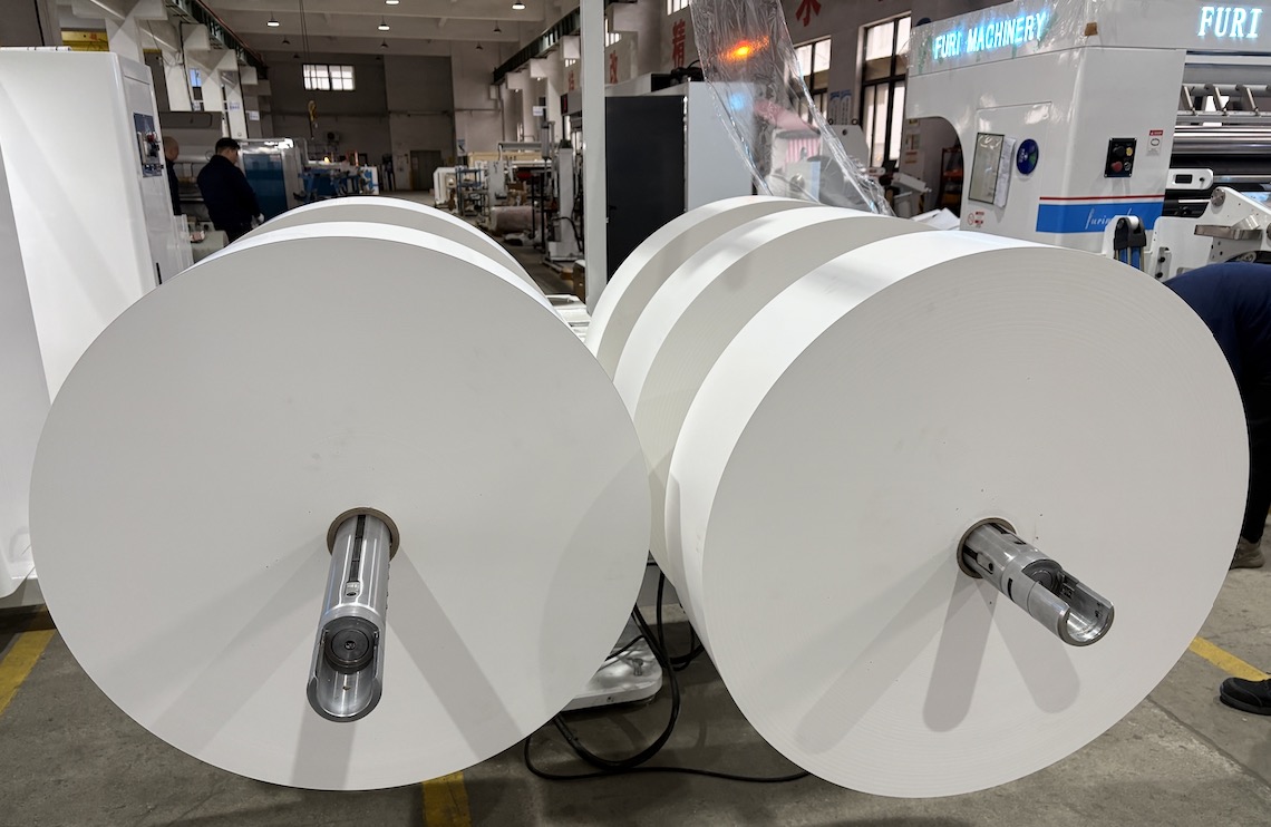 paper slitter finished roll