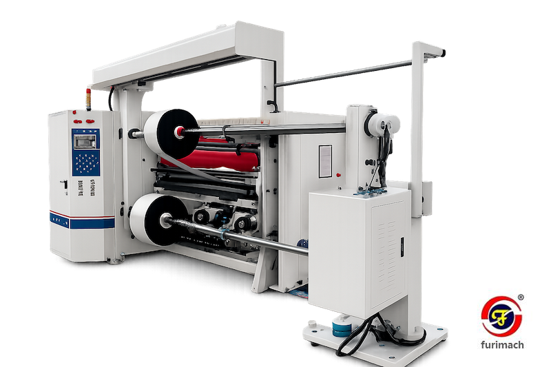 SLD-91423 Double-shaft Automaitc Foam Slitting Machine