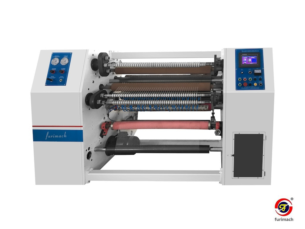 FR-215 Four Shafts Automatic Stationery Tape Slitting Machine | Stationery Tape Making Machine
