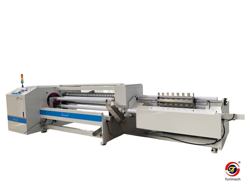 BPC-T2-13FH Three Shafts Automatic Cardboard Tube Cutting Machine
