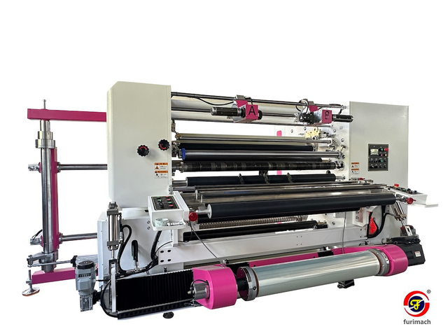 SLF-1300 Automatic Four-shaft Exchange Film Slitting Machine