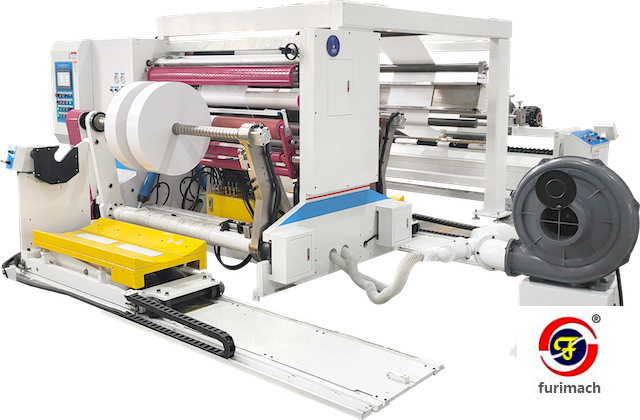 SLD-G Heavy Duty High-Speed Self-Adhesive Label Paper Slitting and Rewinding Machine