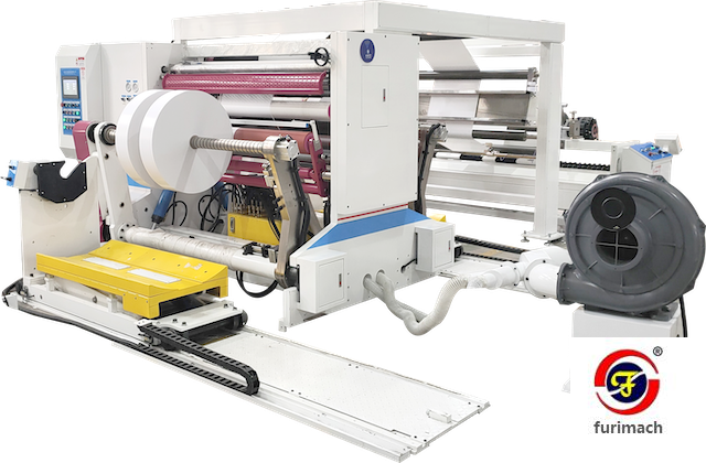SLD-G Heavy Duty High-Speed Self-Adhesive Label Paper Slitting and Rewinding Machine
