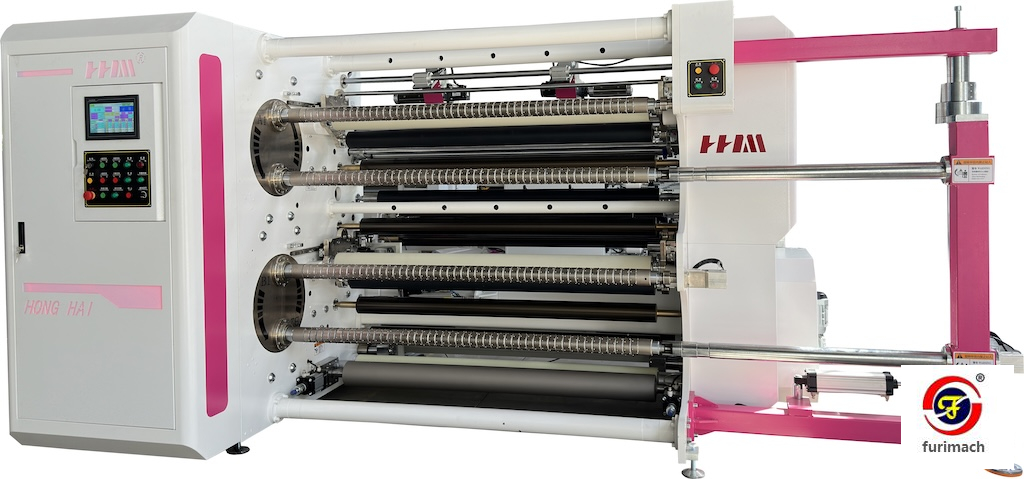 SLF-1300 Automatic Four-shaft Exchange Film Slitting Machine