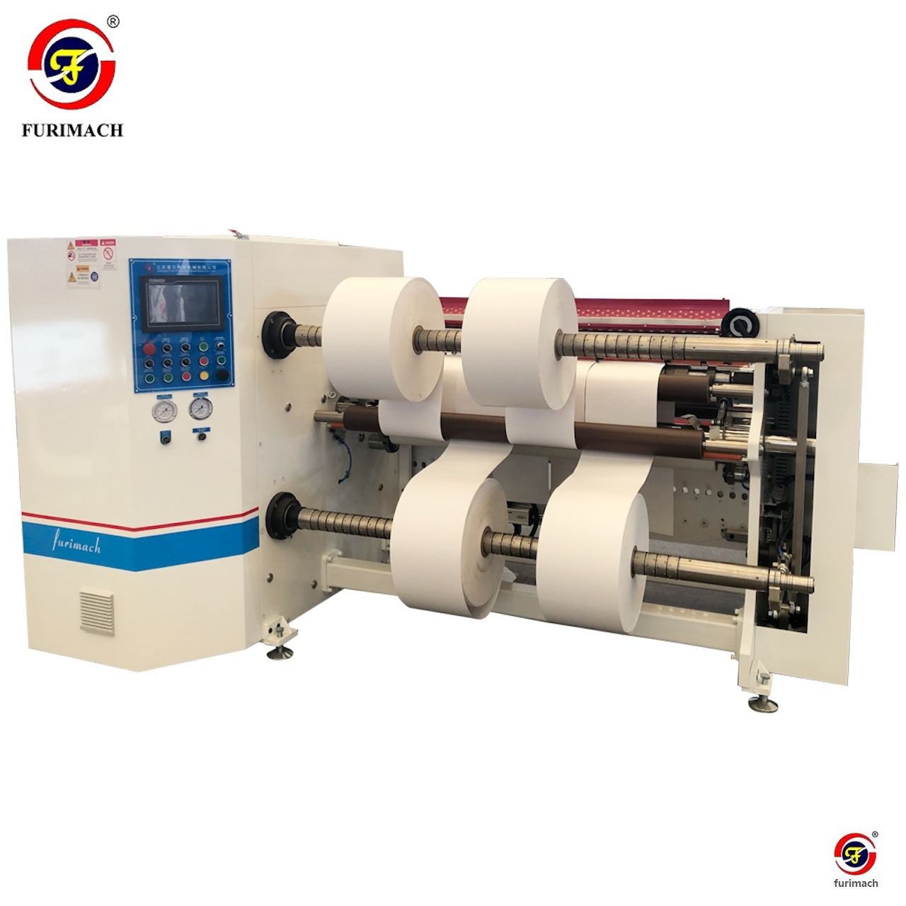 SLD-E Self Adhesive Sticker Paper Slitting Rewinding Machine 