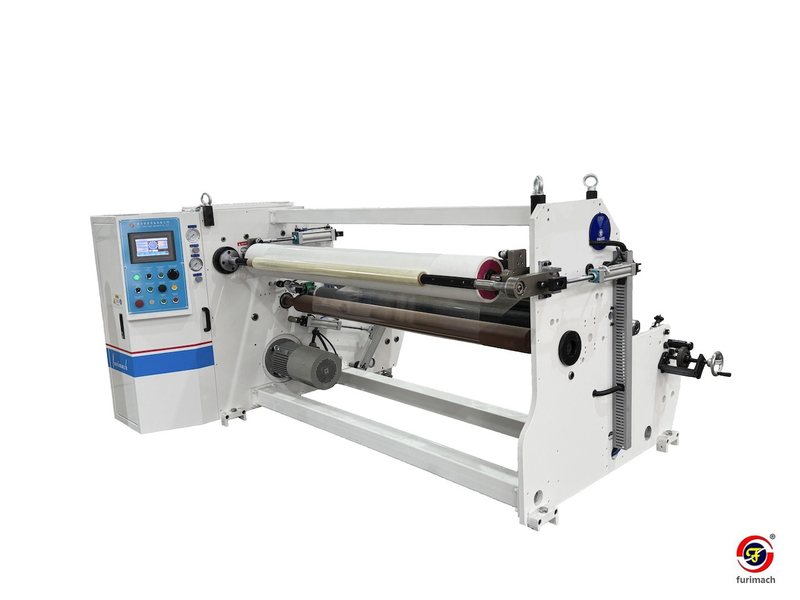 RES-41121 Single Shaft Automatic Protective Film and Adhesive Tape Rewinding Machine