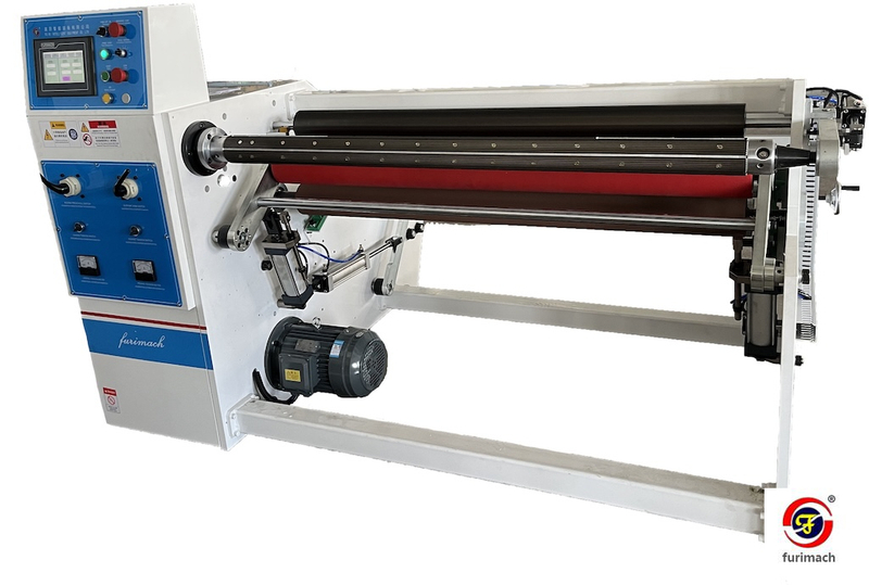RES-S Single Shaft Adhesive Tape Rewinding Machine