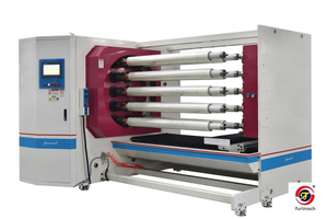 FCG 10 Shafts Automatic BOPP Tape, Masking Tape, PVC Tape Cutting Machine